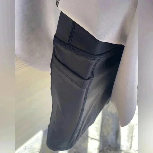 Athleta Skort Womens small Purple Mulit Match Point Mini Grip Leg Openings Tenni - Picture 9 of 10